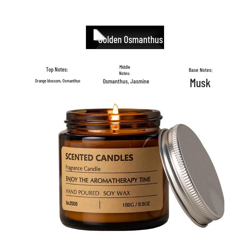 Elegant Scented Candles - High-End Decorative Gift with Chic Design for Birthdays and Special Occasions