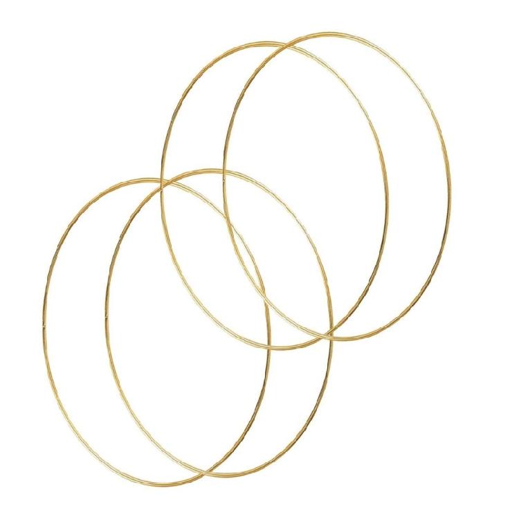 10Pcs Dream Catcher Craft Rings Heavy Duty Iron Dream Catcher Hoops for Dream Catcher Making Creative Crafting Project