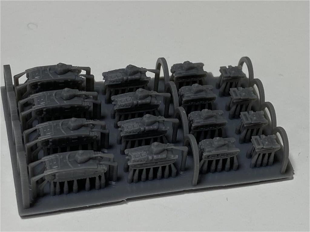 Firestarter 1/700 French Tank Set 3D Printer Kit FS-F1