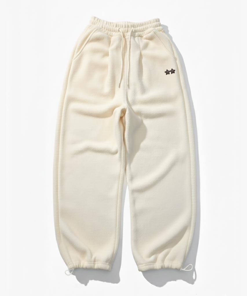 FUZZY SCAN Fleece Balloon Pants