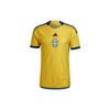Adidas Sweden 22 Home Jersey EQT Yellow Men Streetwear HD9423