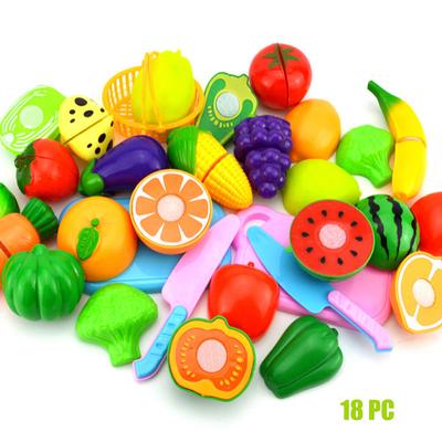 Fun Vegetable Cutting Food Fruit And Vegetable Toys Play House Sets Early Basic Skill Development As Holiday Gifts