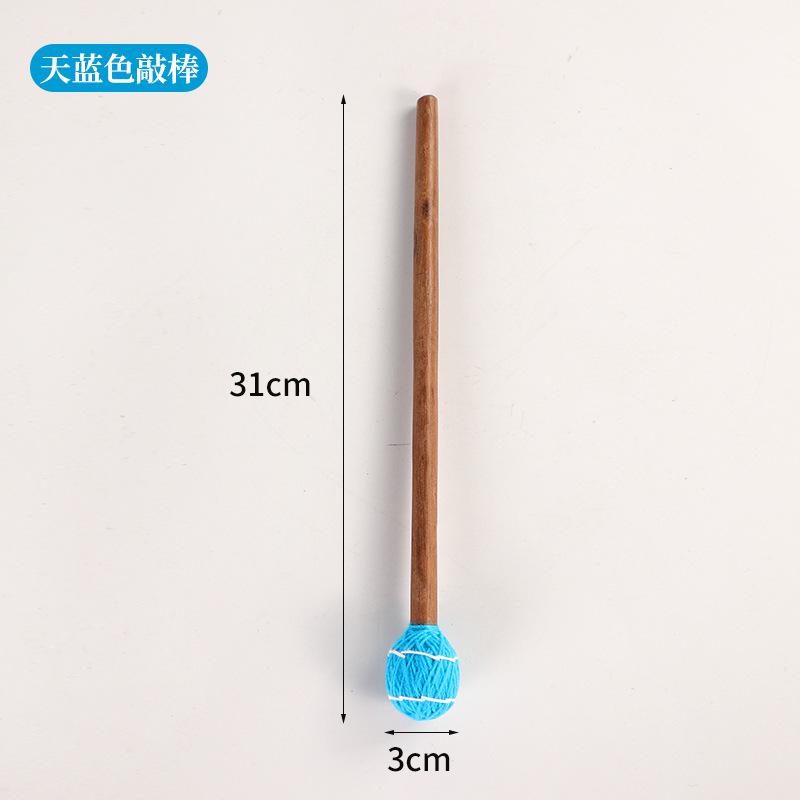 Handmade Singing Bowl Mallet Nepal Wool Felt Therapy Accessory Professional Sound Healing Tool