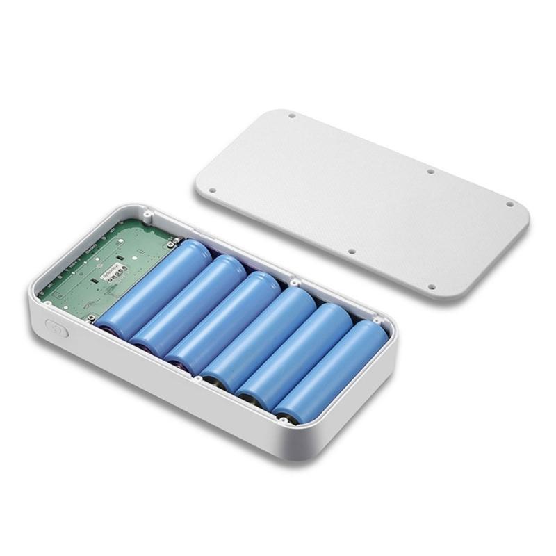 4/6/8/10Slot 18650 Battery Holder No Welding Required Fast Charging Port for DIY Mobile PowerBank Plastic Case Shell