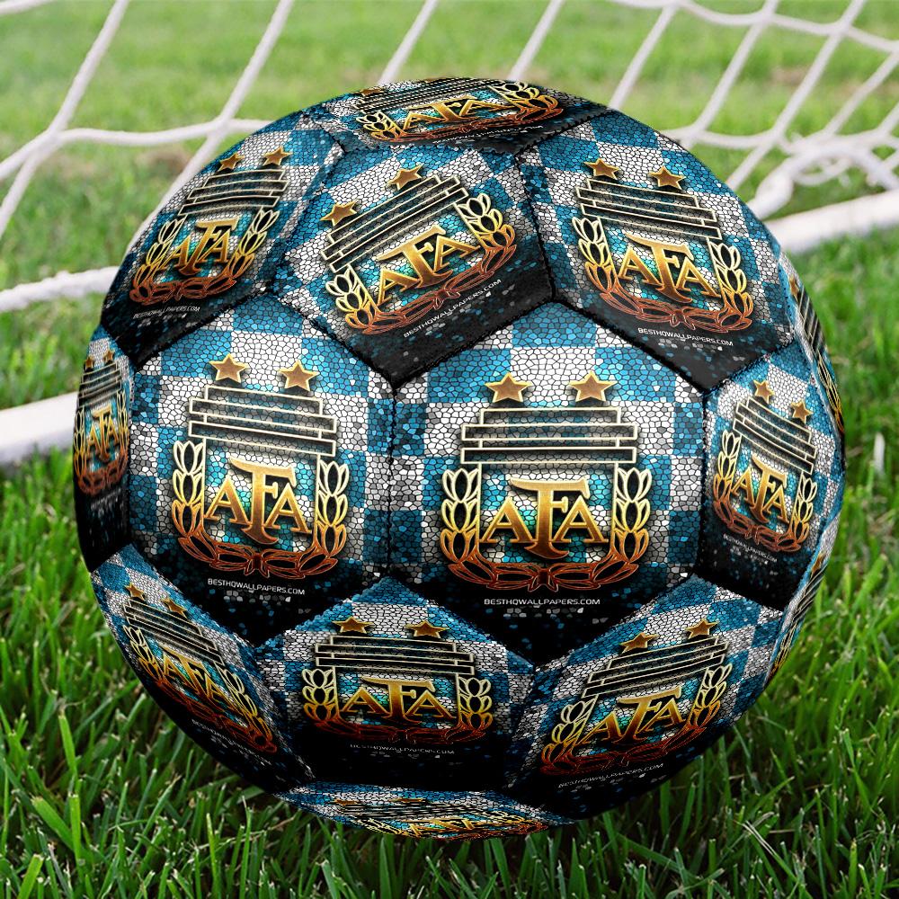Argentina Football Club Printed Size 5 Soccer Balls, High-Quality, Anti-Slip, Protective Football, A Unique Gift , Birthdays, Christmas Gifts