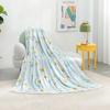 Spring Fantasy Cloud Fleece Flannel Blanket
