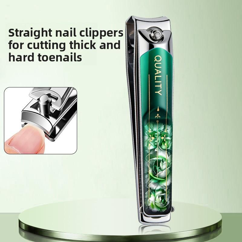 New Ultra Sharp Professional Stainless Steel Manicure Pedicure Set Large Nail Clipper Slant Toenail Scissors Nail Care Tools