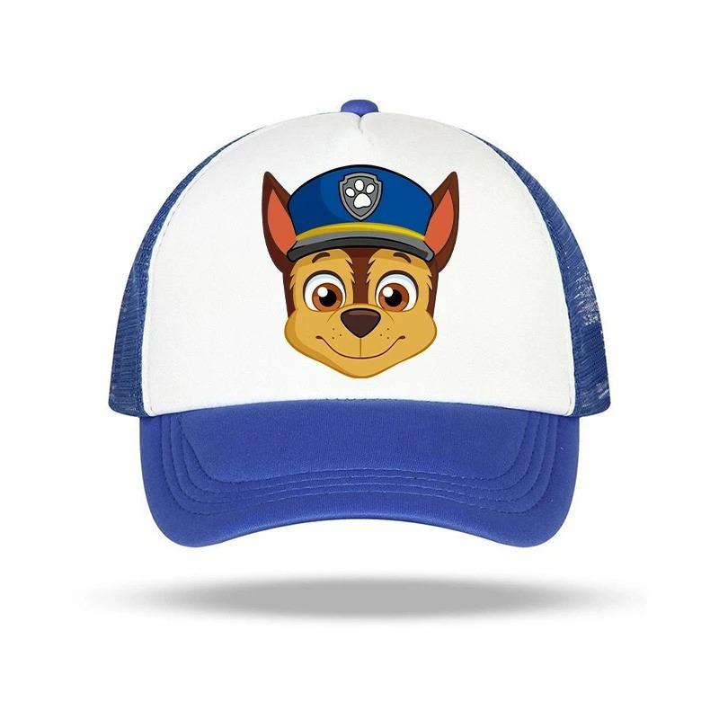 Paw Patrol Children Baseball Cap Boy Girl Peak Cap Chase Skye Zuma Mesh Caps Parent-child Summer Sunshade Hat Kid Birthday Gifts