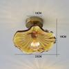 Vintage Ripples Glass Pendant Lamp Bedroom Dining Room Kitchen Retro Pendant Light Indoor Decor Hanging Light Ceiling Chandelier