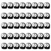 Cute Black Elf Car Interior Decoration 5/10/40PCS Funny Auto Center Console Rearview Mirror Ornaments For Car Elves Accessories