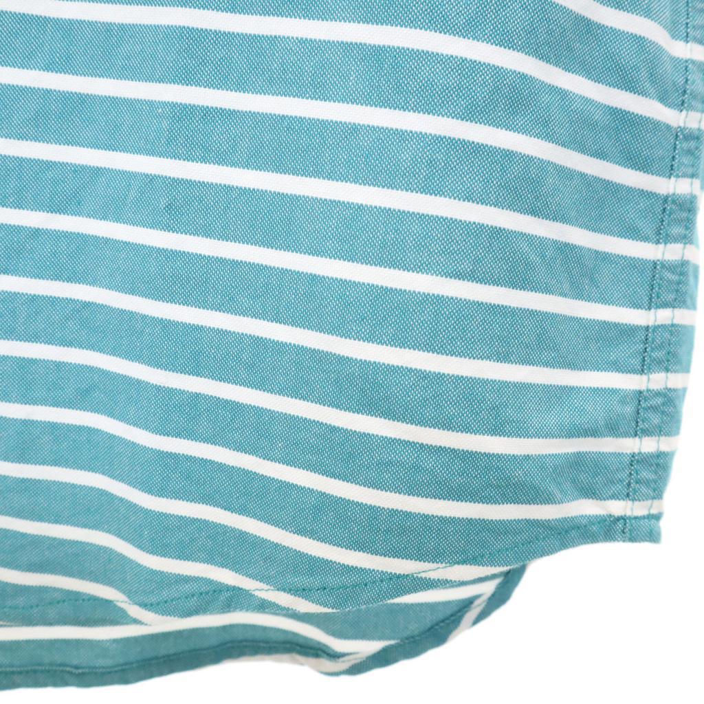 Mr.GENTLEMAN made in Japan Border Pattern Short sleeve Polo shirt M Fawn Men's Used