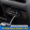 For Geely Galaxy Starship 7 EM-i Rear USB Charging Port Protective Cover Waterproof Interior Decor Sticker Guards Accessories