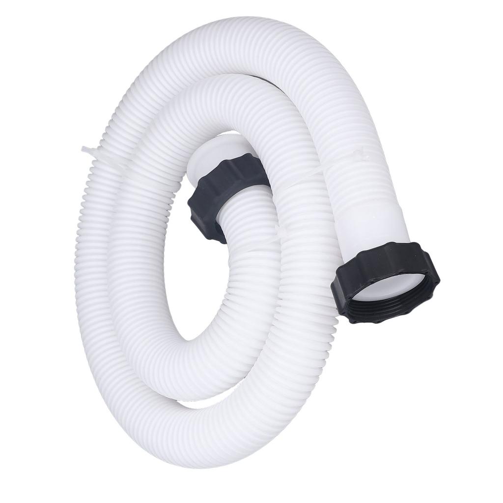 Pool Pump Replacement Hose for 1.5in Diameter Replacement Pool Hose for Above Ground Pools White