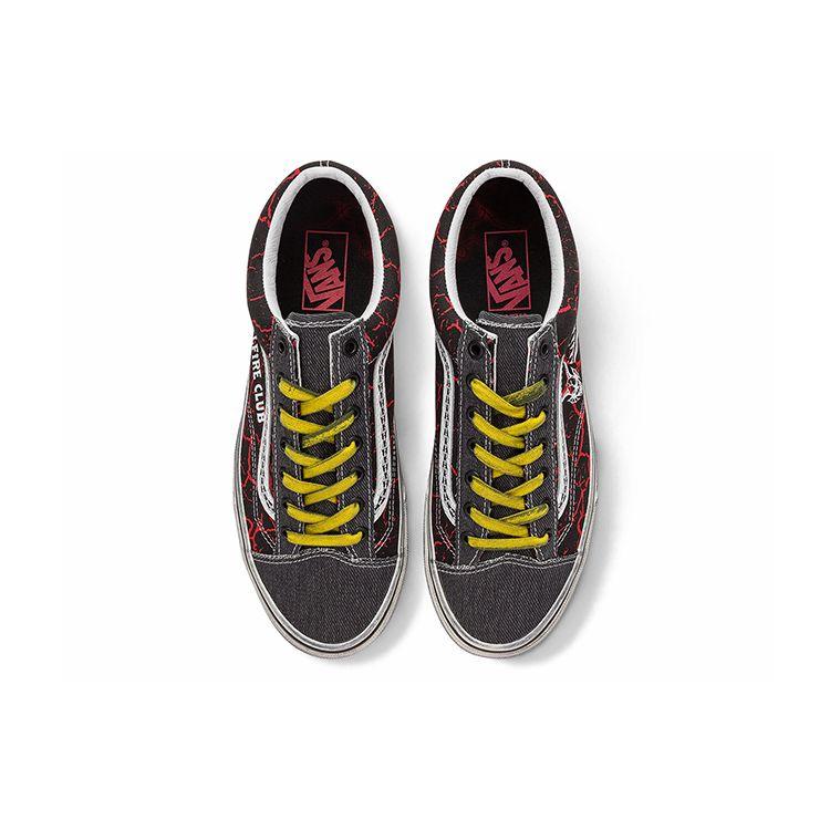 Stranger Things x Vans Style 36 Zapatillas Unisex Club Hellfire Negro Rojo VN0A3DZ3Y09