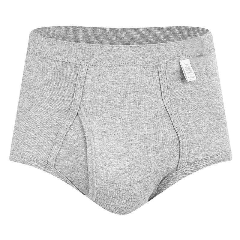 Yiershuang Herren 100% Baumwolle Rippslips - 3er Pack