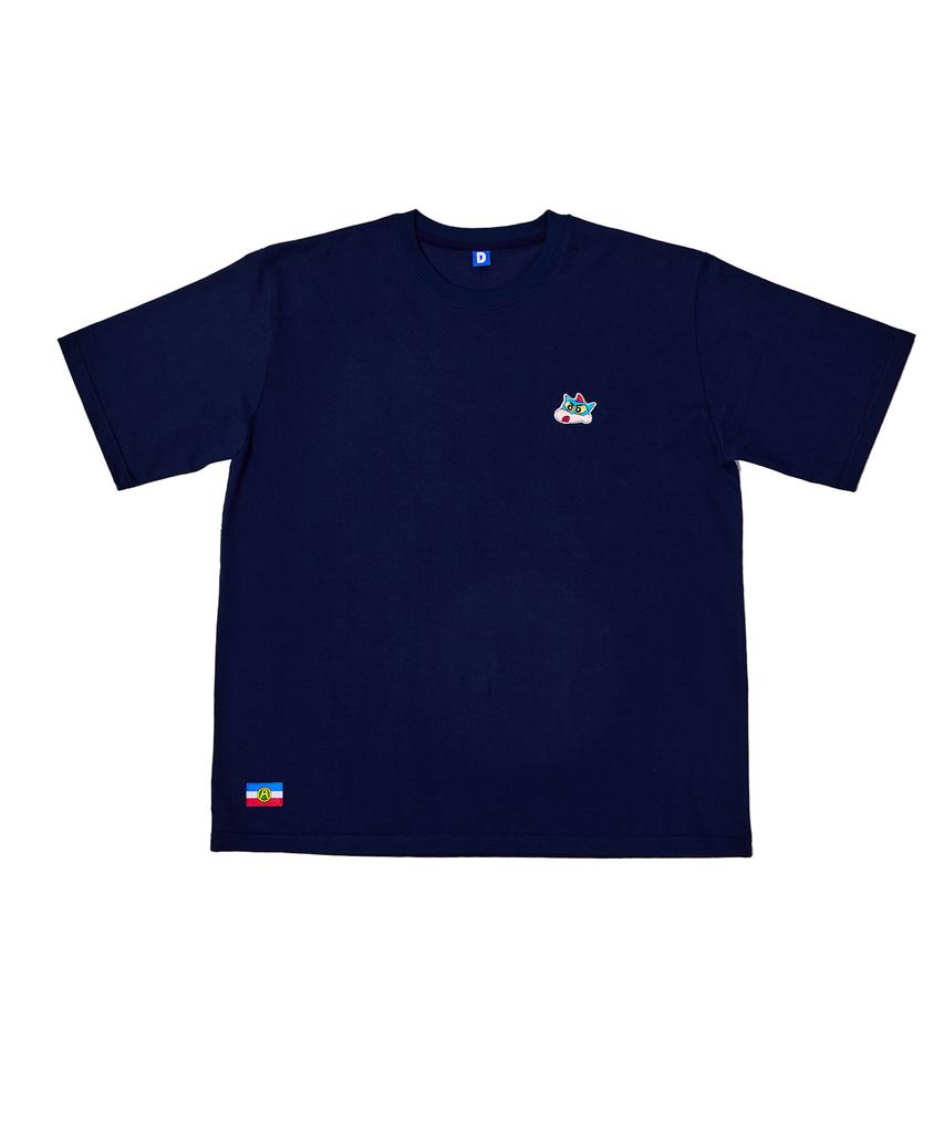 Daenkkomma Crayon Shin-Chan Mini Embroidered Short Sleeve T-Shirt