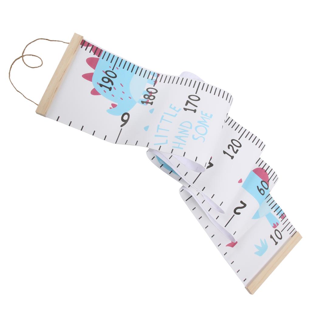 Dětský výškoměr růstový graf nástěnné pravítko měření růstu fotografická rekvizita5#