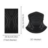 Soft Neck Warmer Cold Weather Half Balaclava Scarf for Skiing Hiking Sport Gear
