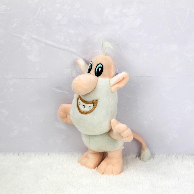 Adorable Anime Cartoon Small White Pig Brownie Buba Booba Plush Stuffed Toy For Kids