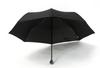 Komiya Shoten Men's Windproof Folding Umbrella, Large, Durable Fiberglass, Windproof, Super Water-Repellent, Teflon, Easy Open/Close, 65cm, Black