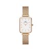 Danielwellingteon Quadro Pressed Melrose Rose Gold Women'S Watch