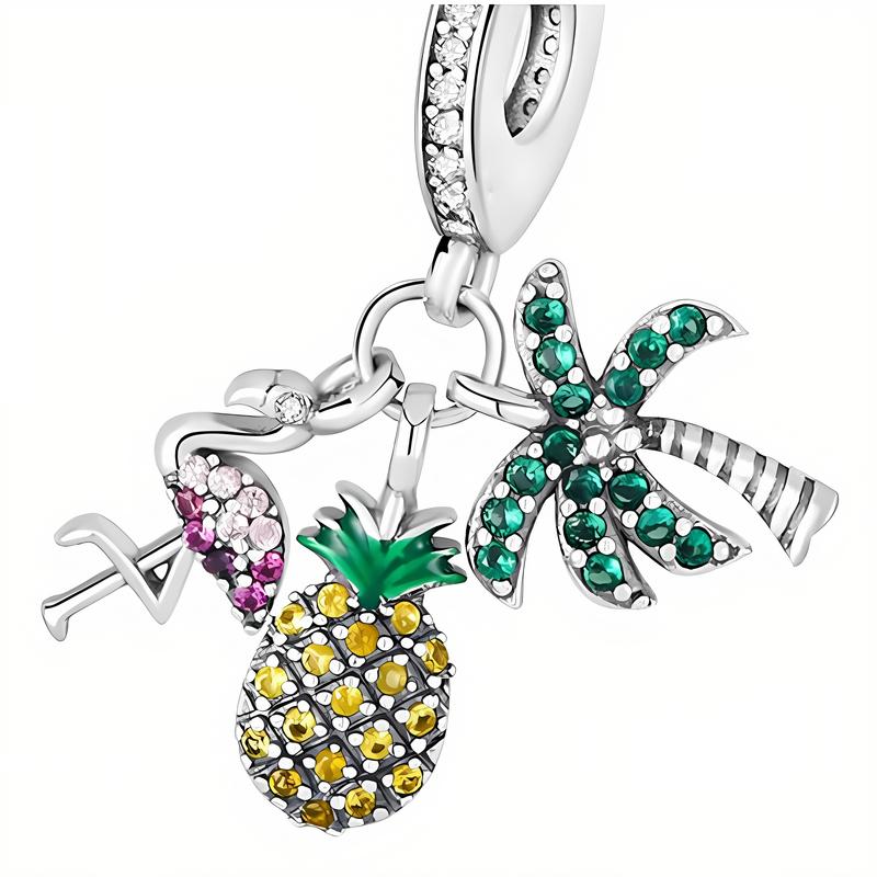 Charms Do Pandora Zawieszka Charms Potrójny Wakacyjny Charmsy Trusky