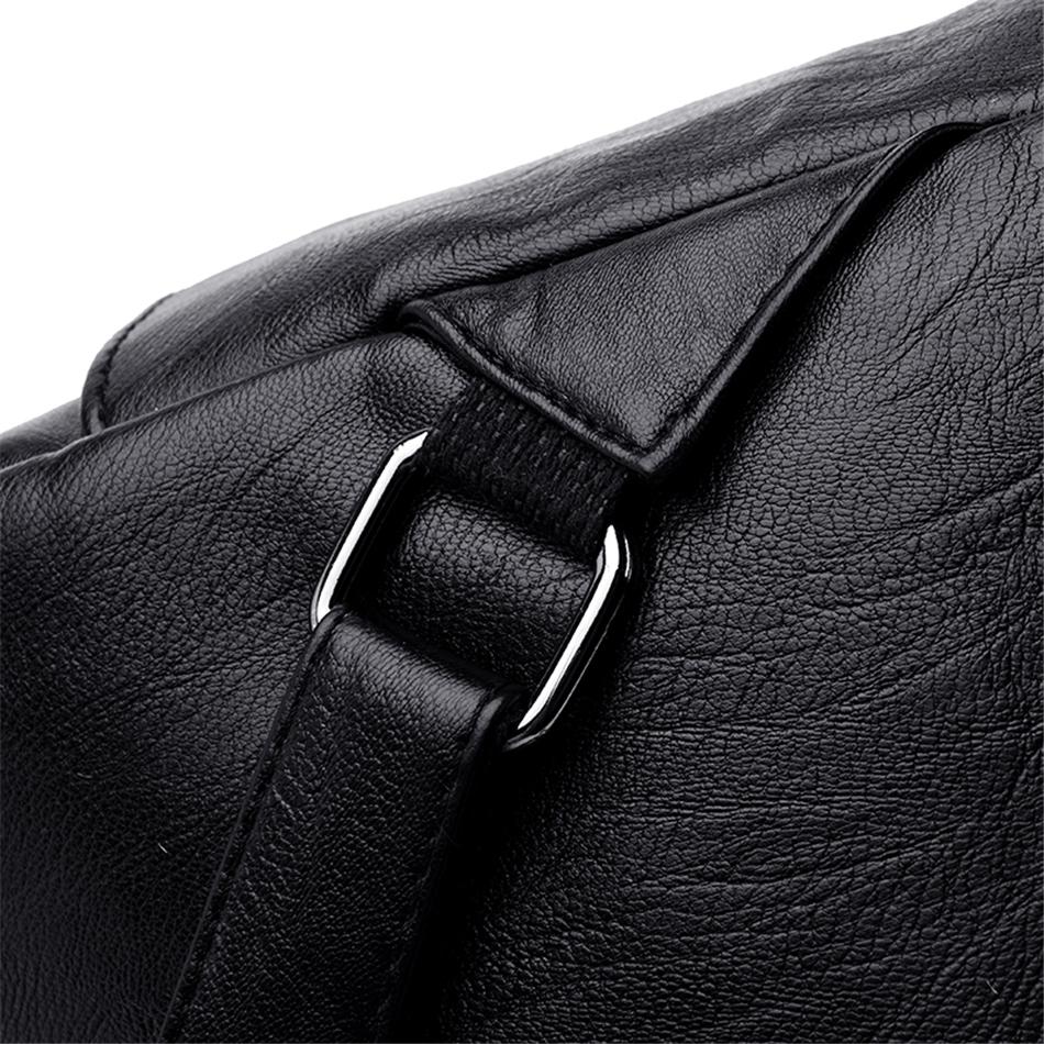 Bagpack Luxury Women Backpack Soft Leather Backpacks for Teenage Girls Female School Shoulder Bags for Women 2025