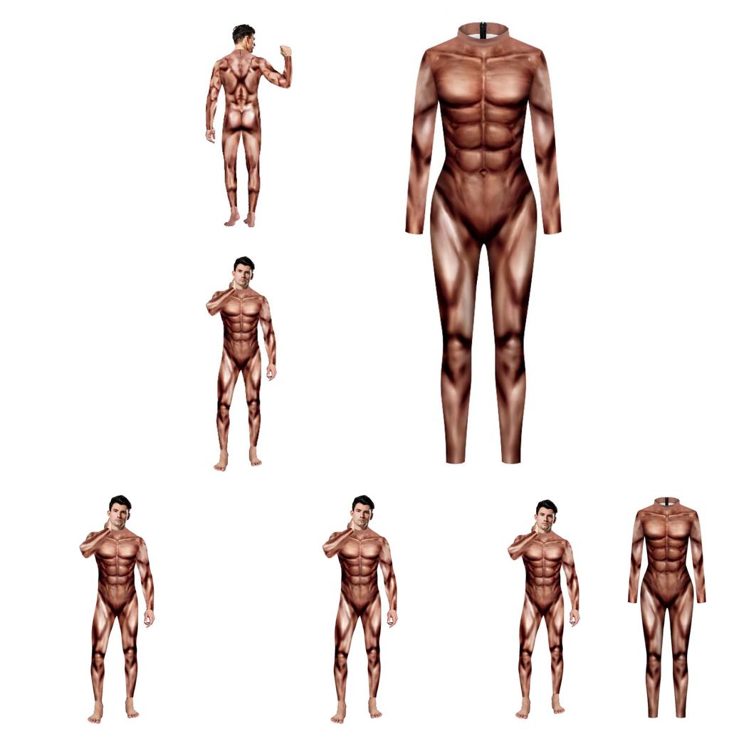 Euro Fantasy Mens Bodybuilding Costume With Polyester Spandex For Dance Shows