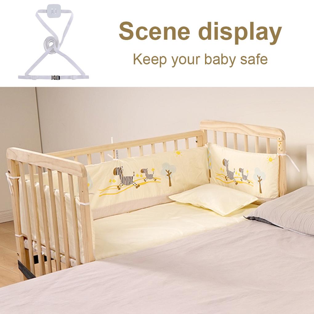 Baby Bed Strap Adjustable Bedroom Baby Room Toddler Beds Attachment Anti-skid Belt Safety Protection Guard Accessories