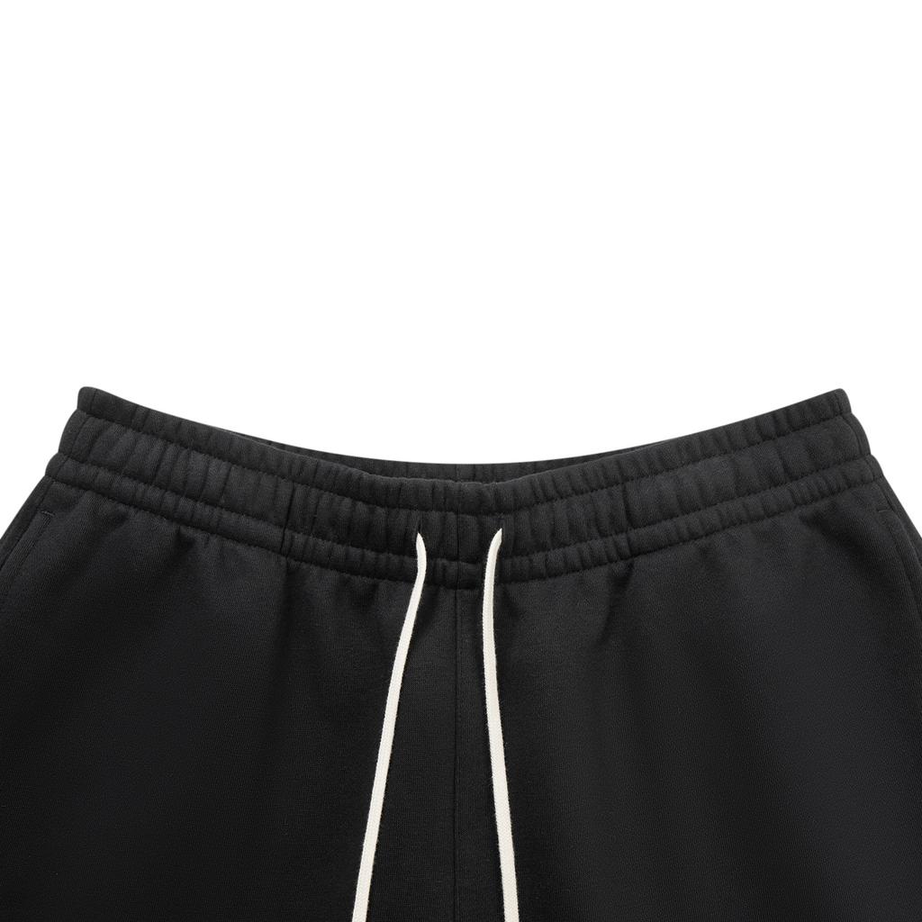 Li Ning Loose Fit Fashion Versatile Casual Fleece Lined Thermal Letter Stitching, Straight Fit Knitted Sweatpants Men's AKLV781-4