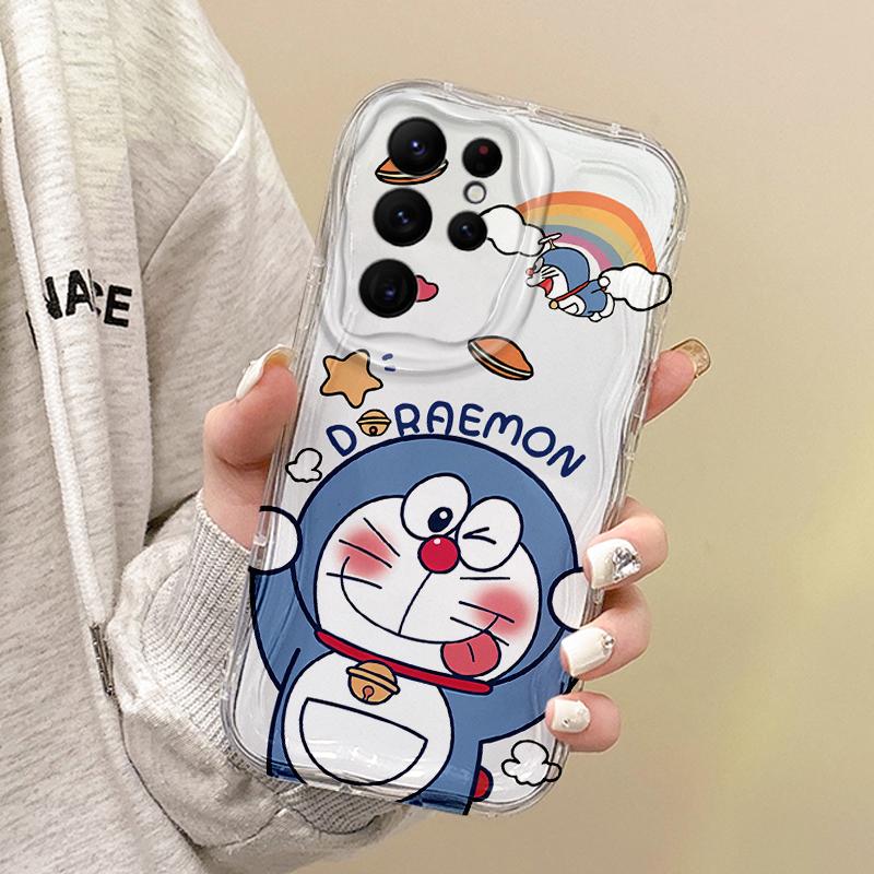 Cute Doraemon Cartoon Phone Soft Case for Samsung Galaxy A50 A35 A34 A33 A32 A24 A23 A22 A13 A12 M55 M54 M35 M14 Dustproof Cover