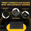 For 2018-21 Chevrolet Equinox Front Bumper License Plate Mounting Bracket K