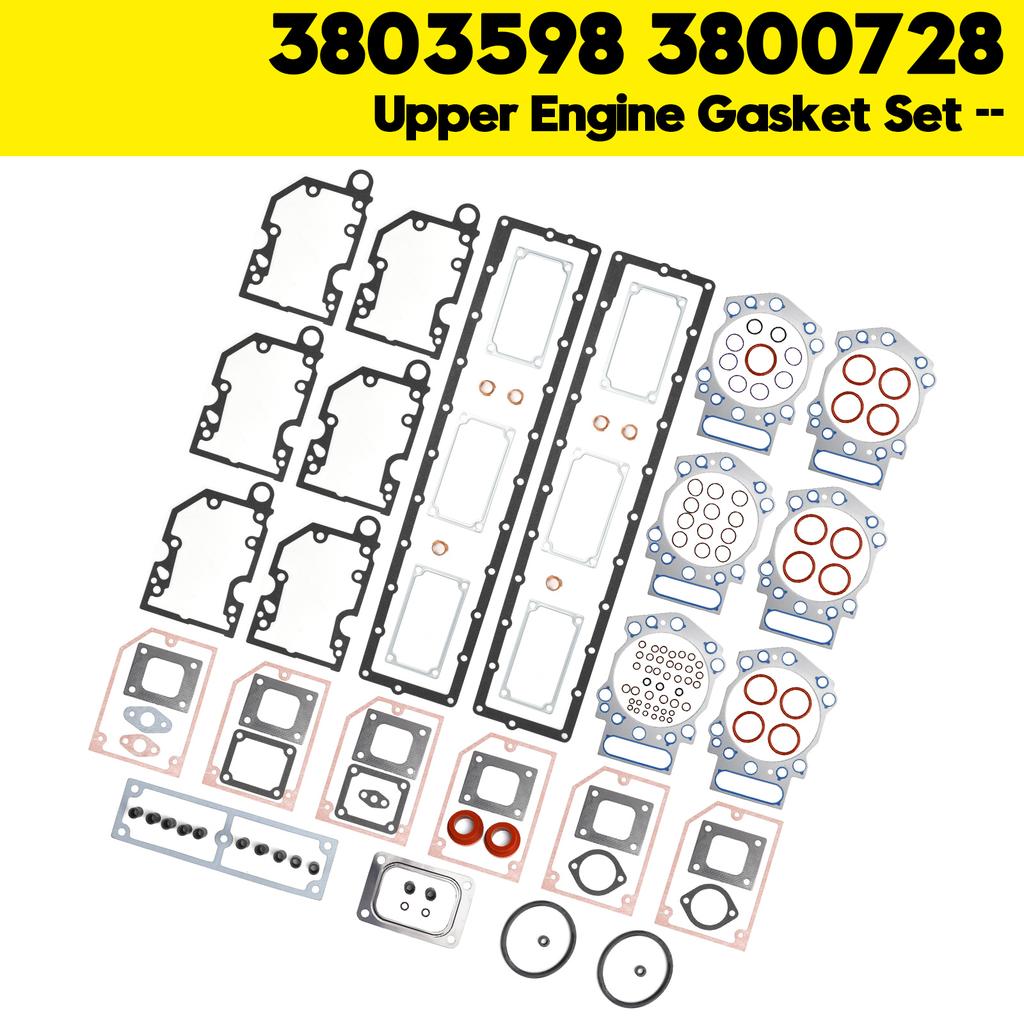3803598 3800728 Oberer Motordichtsatz für Cummins KTA19 KTTA19