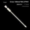BROPPE Magnetic Cross Screwdriver with Electric Drill and Pneumatic Nozzle Head