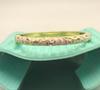 Crystal Inlaid Flower Enamel Bracelet: Elegant & Versatile Accessory