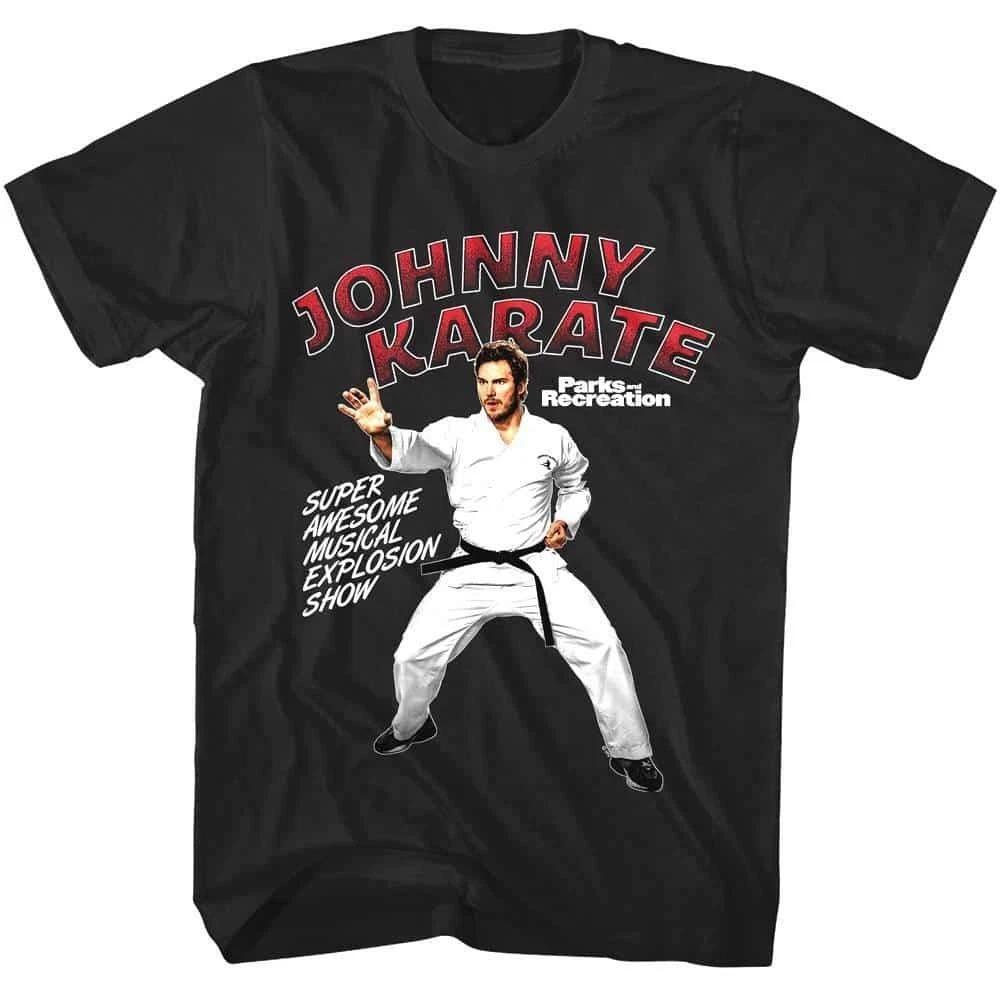 Parks and Recreation Johnny Karate Men s T Shirt S
