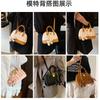 Temperament handbag small bag messenger bag high-end shell bag women's new bear print niche fashion