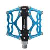 Satz Mountainbike-Pedale, rutschfest, blau