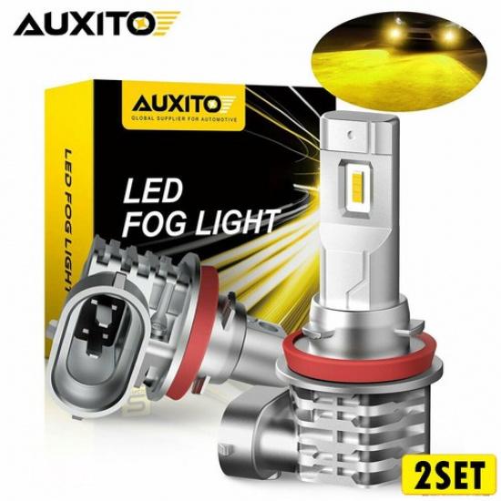 H8 H11 H16 Yellow Golden CSP LED Fog Bulb Driving Runing Light Lamps