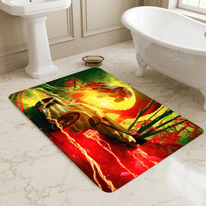 Rampage Race Living Room Nonslip Area Rug Soft Carpet For Bedroom Game Playroom Sofa Office Home Decor Doormat Christmas Gift C9291686