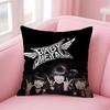 Girlgroup Metal BBBabymetal Kissenbezug Kissenbezug Weiches Hautfreundliches Gewebe Komfort Verdeckter Reißverschluss