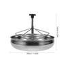 Thickened Stainless Steel Large Size Pig Feeder Convenient Pig Feeding  Trough Food Container Pig Farms Livestock Feeding Manger