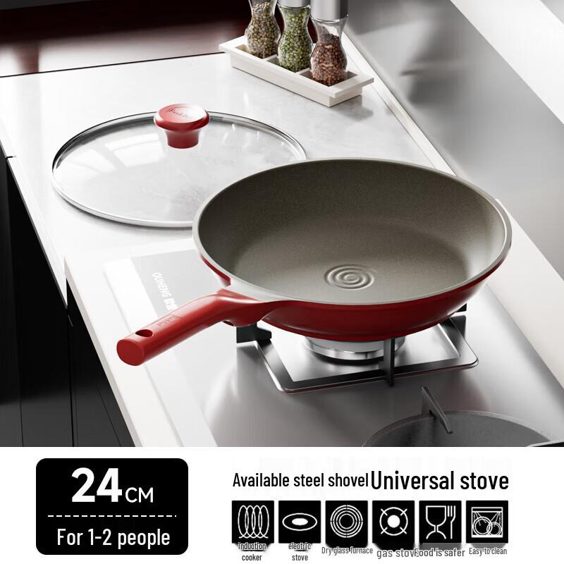 Red Chef Ceramic Frying Pan