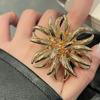 Versatile Ring Trendy Glitter Inspired Design With Comfortable Elastic Band Finger Jewelry For Everyday Use