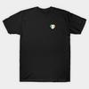 Herren Schwarzes T-Shirt mit Aufdruck Ich liebe Irland! Baumwoll-T-Shirt mit No-Cut-Transferpapier-Druck