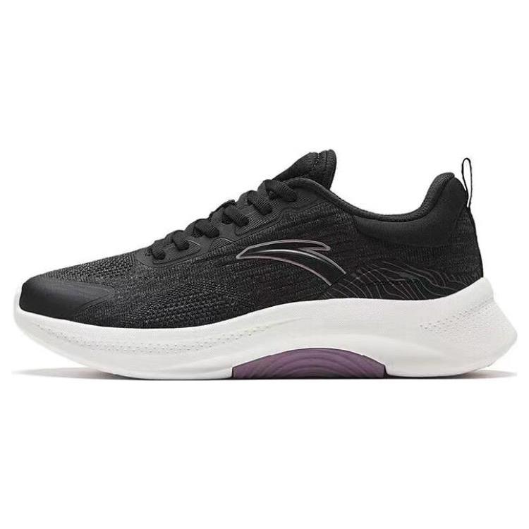New Anta God Walk 5 Anti Slip Wear Resistant Low Top Training Shoes Women's Black 122347718-1