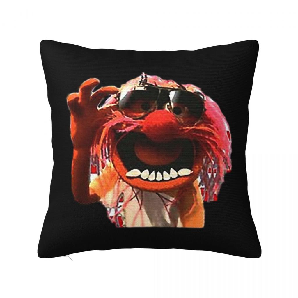 Animal Drummer Square Pillowcase Cushion Cover Decorative Pillow Case Throw Pillow Cover for Home Bedroom Car