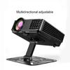 Metal Projector Stand Portable Foldable Adjustable Height Secure Base For Desktop/Wall Mount/Suspend Placement