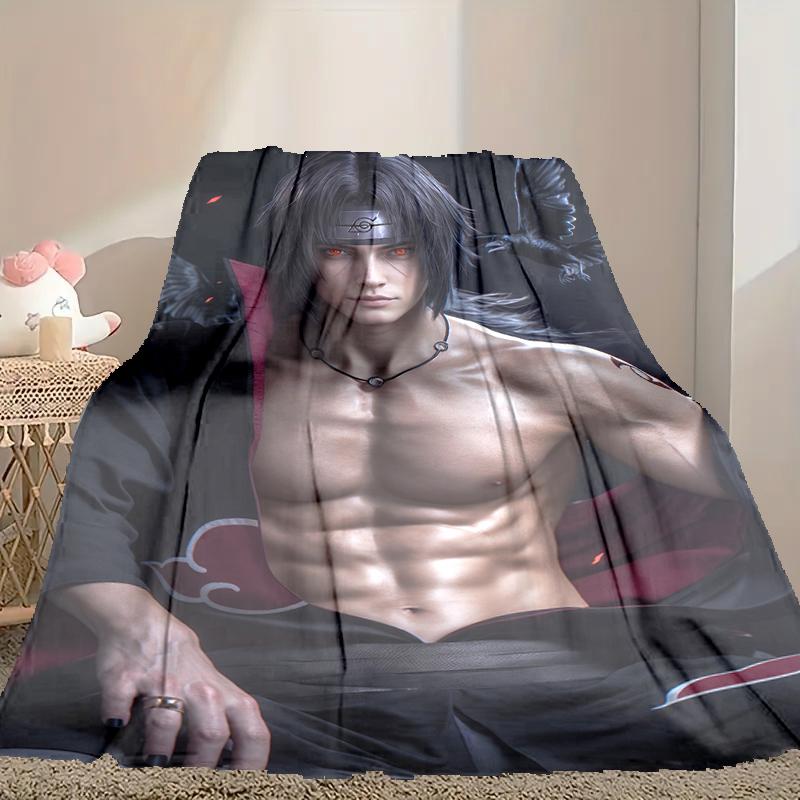 1pc Easy-Care Naruto Blanket, Perfect for Couch, Bed, Home, Travel & More, Warm & Durable Printed Blanket