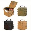 Multi-Use Portable Outdoor  Large Capacity Camping Storage Bag Tactical Molle Carry Tote for Gas Cans Cookware Camping Gear